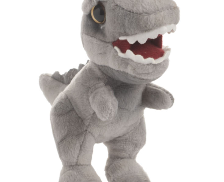 Colorful plush dinosaur toys from GANZ's Mini Plush Dinosaurs Prehistoric Dino Pals collection, soft and cuddly for kids.