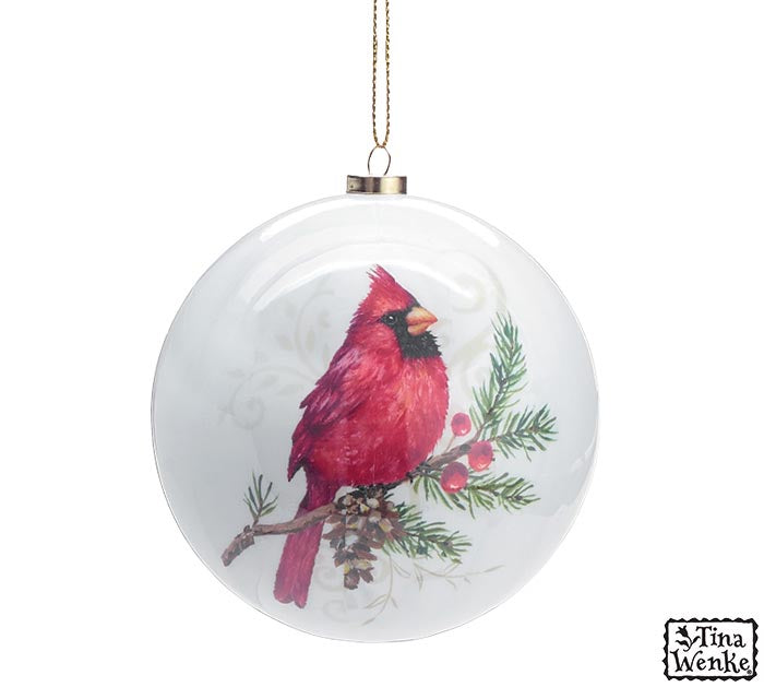 Burton+Burton Christmas Cardinal Holiday Hope Ornament, 4-inch decorative ornament with gift box for festive decor.