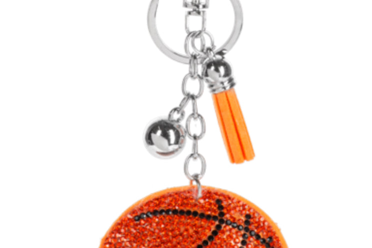 GANZ Game Day Sports Mom key ring, women's accessory with sports-themed design, perfect for sports moms and fans.