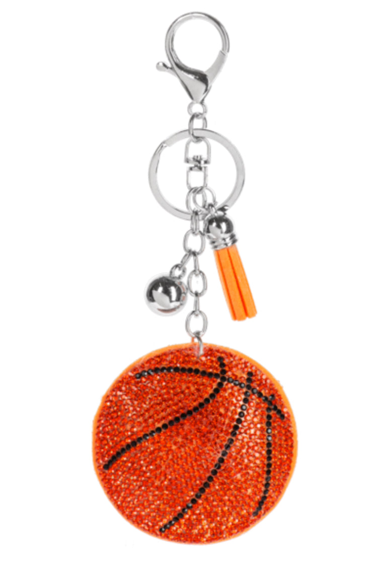 GANZ Game Day Sports Mom key ring, women's accessory with sports-themed design, perfect for sports moms and fans.