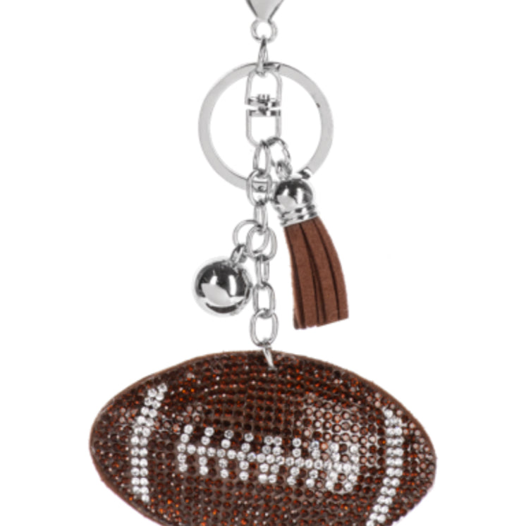 GANZ Game Day Sports Mom key ring, women's accessory with sports-themed design, perfect for sports moms and fans.