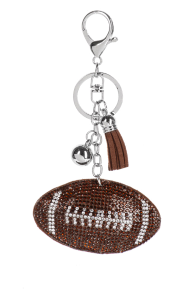 GANZ Game Day Sports Mom key ring, women's accessory with sports-themed design, perfect for sports moms and fans.