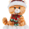 Winter Whiskers Tabby Kitten 6” H